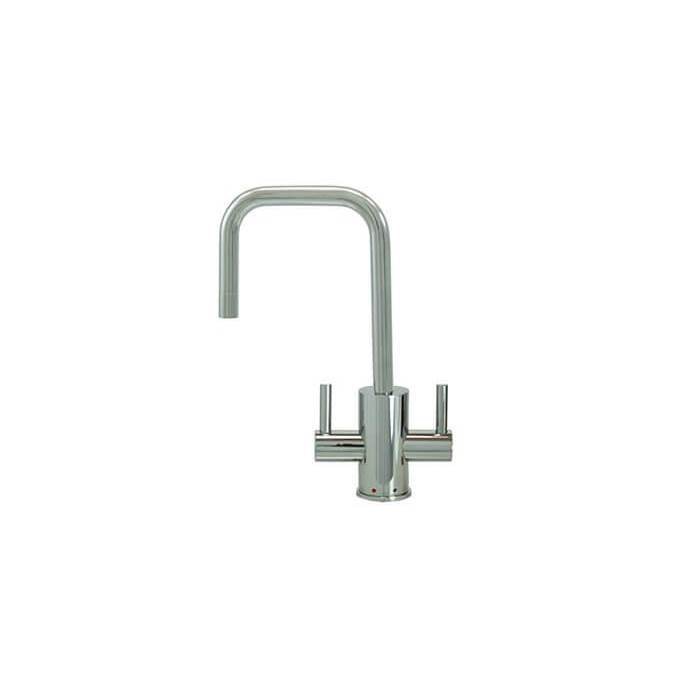 Mountain Plumbing Mini Hot & Cold Faucet w/ Knurled Lever & Spout Ti