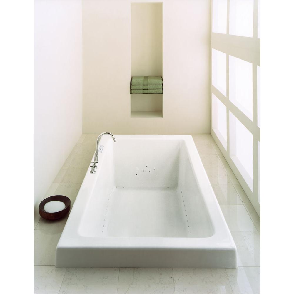 Neptune ZEN bathtub 36x72 with armrests and 1'' top lip, Activ-Air, White