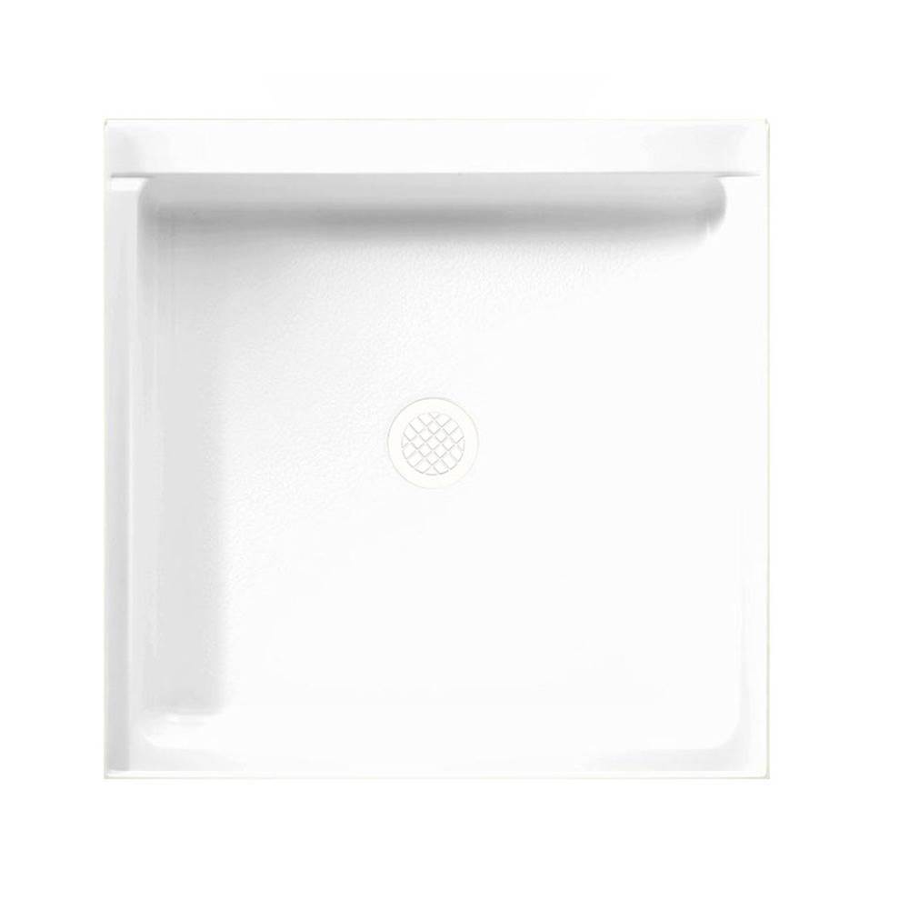 Swan SS-3232 32 x 32 Swanstone Alcove Shower Pan with Center Drain in Bermuda Sand